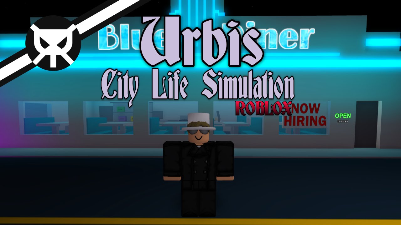 Working At A Diner Urbis Roblox Youtube - roblox urbis blue diner song how to get robux by