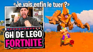 6h de jeu pour battre le gros boss sur Lego Fortnite !