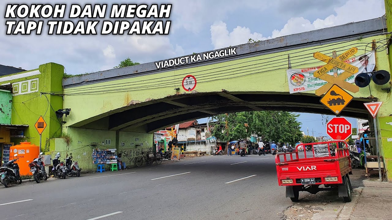 VIADUCT KERETA API NGAGLIK SURABAYA CALON JALUR SHORTCUT STAATSSPOORWEGEN YANG GAGAL