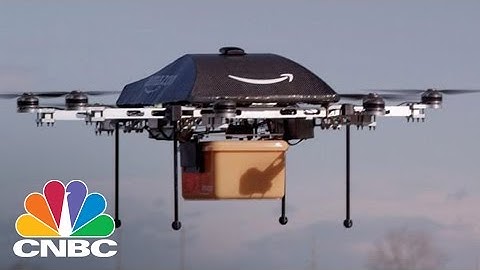 Amazon Tests First Drone Delivery Service 
