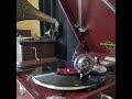 美空 ひばり・コロムビア男声合唱団 ♪素適なランデブー♪ 1955年 78rpm record. Columbia Model No G ー 241 phonograph