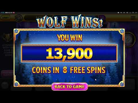 #Caesars Slots Free Casino - Wild Howl - 8 Mega Wins/1 Big Win - 13658 Coins in the Pocket 🤠