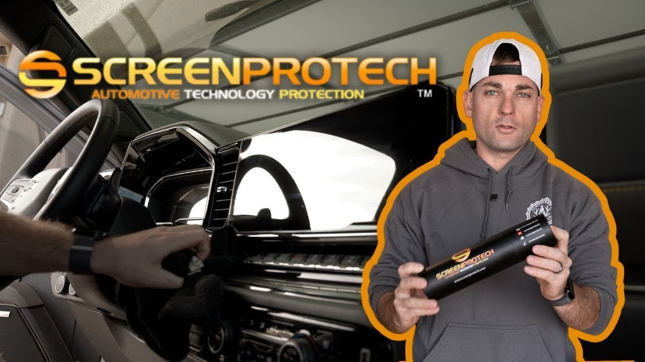 Screen ProTech Install 2023 Chevy Silverado ZR2 @TheBlueGarage - YouTube