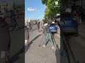San Diego locals chant "shame" at ICE during raid