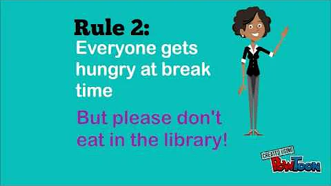 rules of the library rev