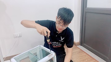 Hướng dẫn gỡ đinh tán nhôm cực dễ bằng tua vít.