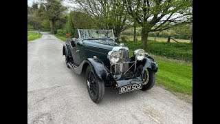 1934 Lagonda Rapier 4 Seat Tourer offered for sale with Robin Lawton Vintage & Classic Cars