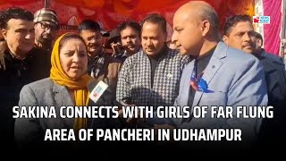 Sakina Connects With Girls Of Far Flung Area Of Pancheri In Udhampur Jk News Today