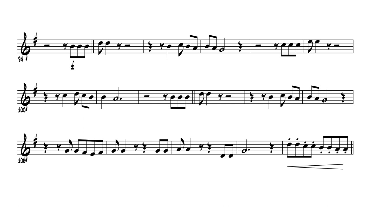 MIX LEO DAN - PARTITURA TROMPETA 🎺