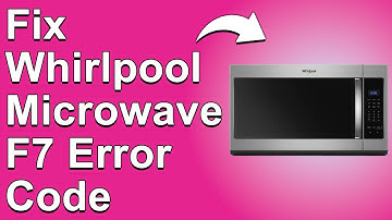 Whirlpool Microwave F7 Error (Meaning And How To Resolve The Problem)