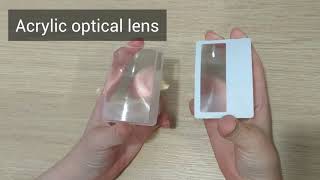 3X Acrylic Card Size Fresnel Lens with Vinyl Pouch-AA853B screenshot 3