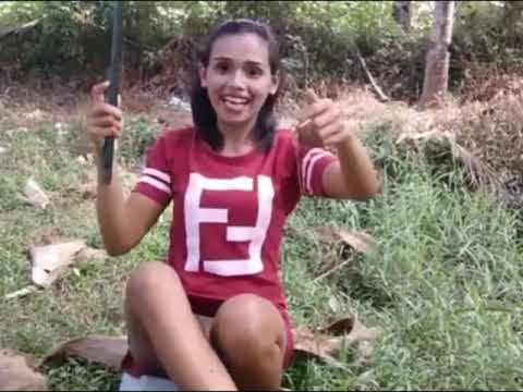 Asian Girl Fishing Technique