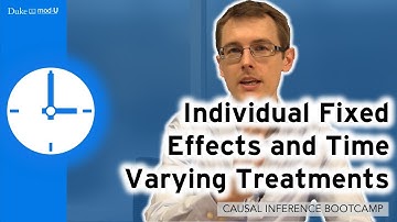 Individual Fixed Effects and Time Varying Treatments: Causal Inference Bootcamp