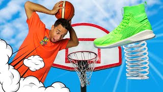 JE TESTE UNE CHAUSSURE SUR RESSORTS ! (BANNIE EN NBA)