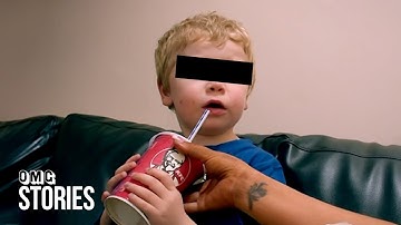 De ouders die hun kinderen alleen maar junkfood geven