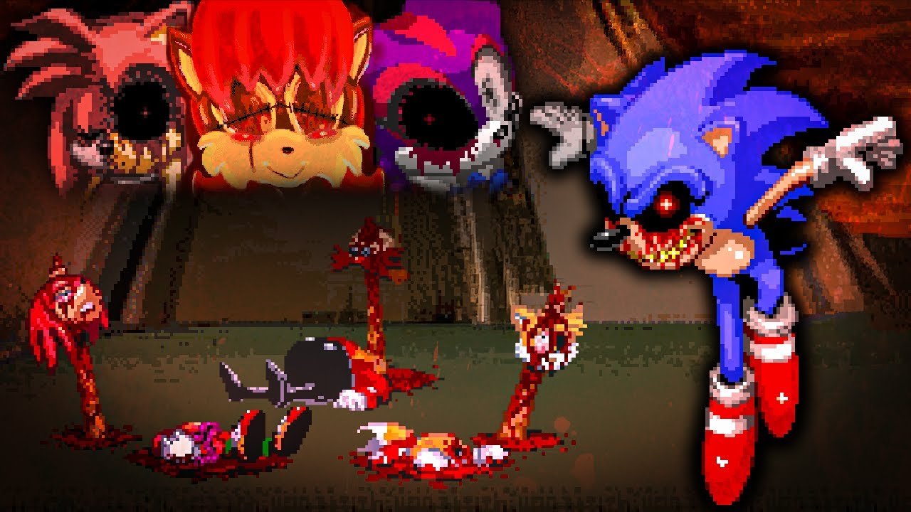 Sonic.exe and Sally.exe Remake in a Friday Night Funkin' Engine?