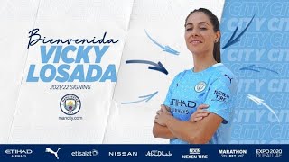 VICKY LOSADA joins Manchester City Women  | VICKY LOSADA  signs with Manchester City  Women Profile