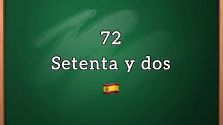 APPRENDRE À COMPTER DE 70 À 79 (Aprende a contar del 70 al 79) Francés y Español 🇪🇸🇨🇦🇫🇷 Fácil