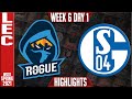RGE vs S04 Highlights | LEC Spring 2021 W6D1 \ Rogue vs Schalke 04