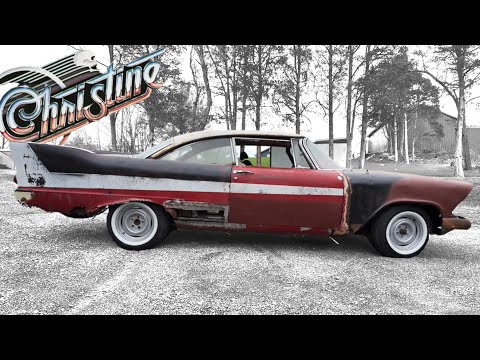 Christine. More Welding. 1958 Plymouth - YouTube