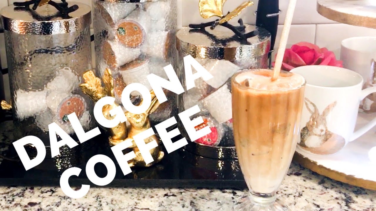 DALGONA COFFEE / KETO WHIPPED ICED COFFEE / TIKTOK COFFEE