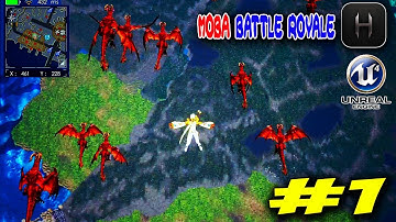 Heroes of The Multiverse #1 - MOBA Batlle Royale Android/IOS Gameplay (Unreal Engine 4)