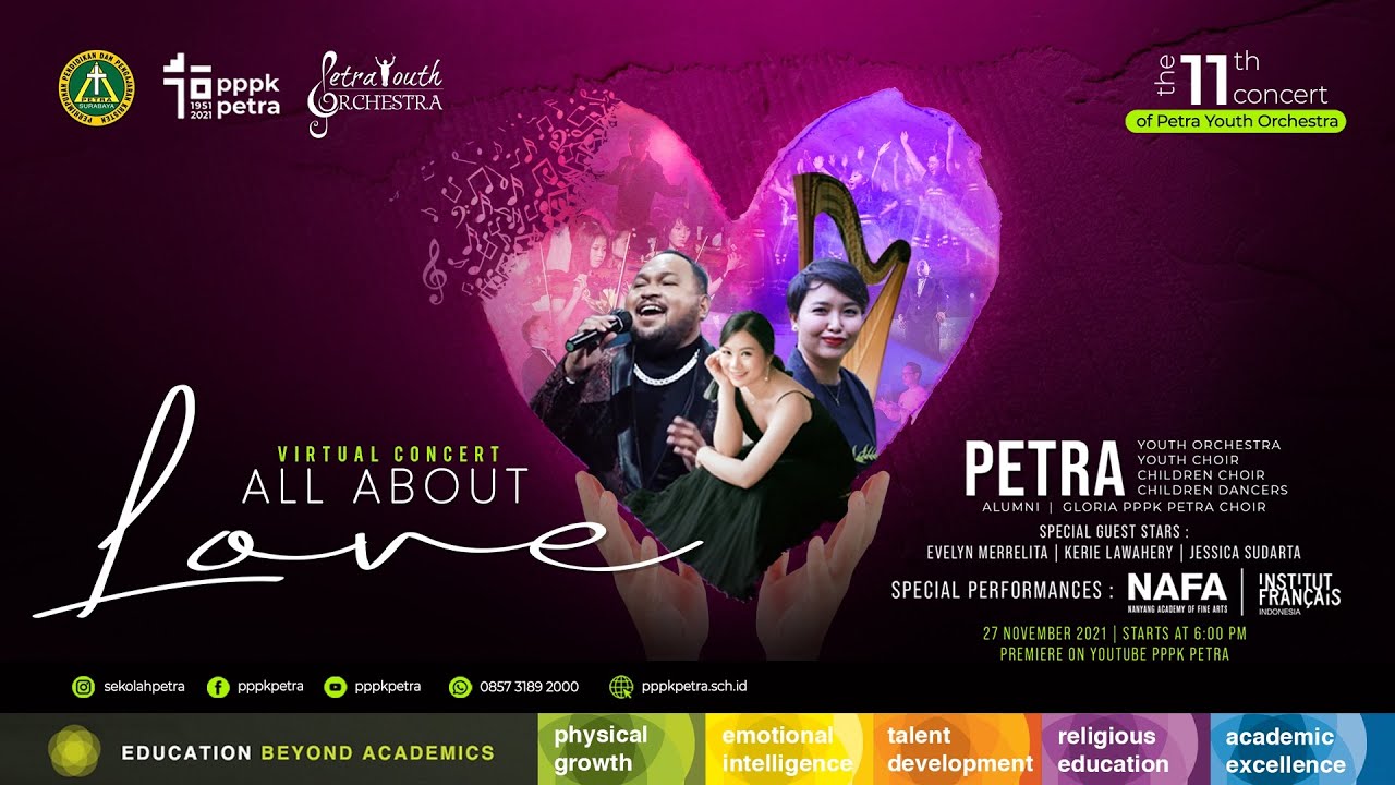 Promo Virtual Concert Petra Youth Orchestra - All About Love