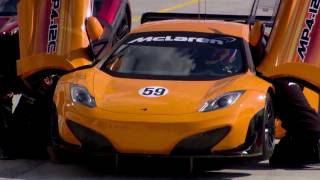 500PS V8 Twin Turbo McLaren MP4-12C GT3 racecar