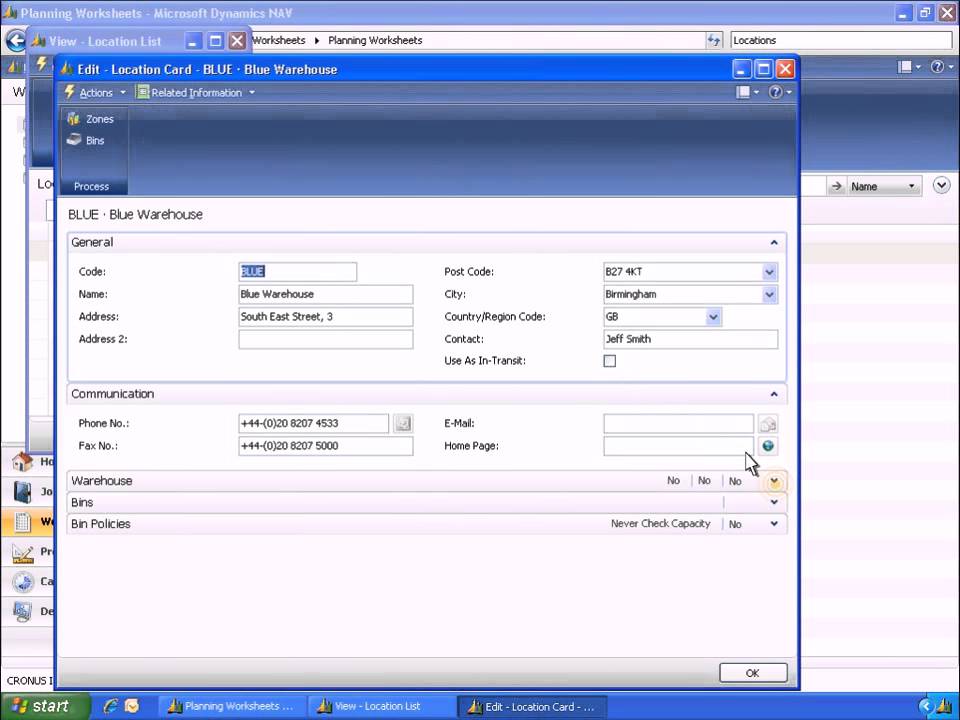 Microsoft Dynamics NAV Orders Part 1 of 2 - YouTube