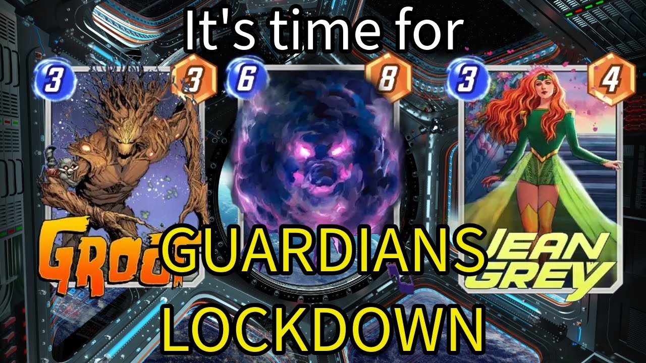 Guardians Lockdown is so good now! Jean, Widow, Alioth Oh my! - Marvel Snap Infinite Deck Highlight