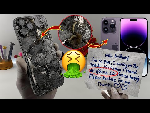 🥶Can I Restore Destroyed And Very Dirty iPhone 13 Pro Max ??🤮🤮!