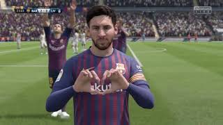 FIFA 19 Vs Camp Nou ¡¡Messi Messi Messi!! Chants