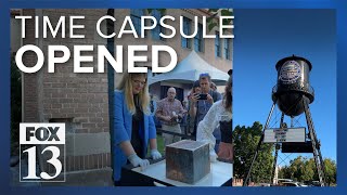 Ogden Union Station time capsule opened after 100 years