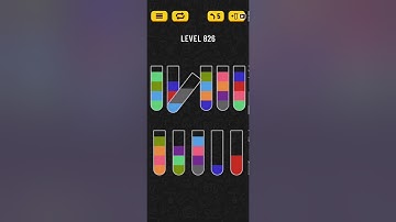 Water Sort Puzzle Level 826 Walkthrough Solution Android/iOS 💦