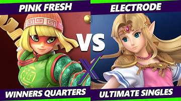 S@X 465 Winners Quarters - Pink Fresh (Min Min) Vs. electrode (Zelda) Smash Ultimate - SSBU