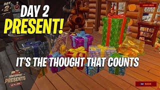 Winterfest PRESENT OPENING Day 2 (Fortnite Battle Royale)