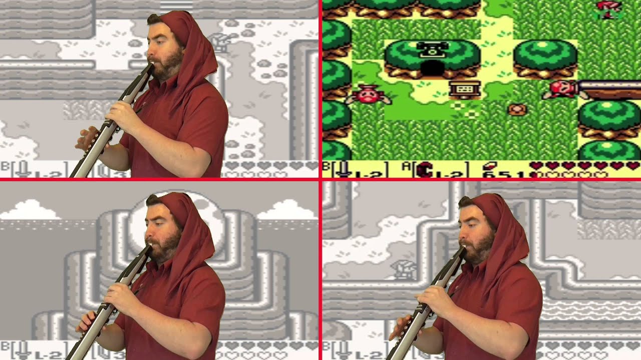 The Legend of Zelda: Link's Awakening (Gameboy) - 'Overworld' EWI Cover