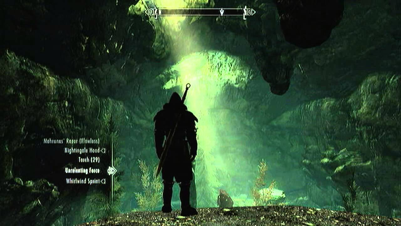 Most Beautiful Cave in Skyrim