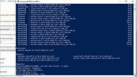 Instalación y Configuración del Sistema Operativo Linux con NGINX