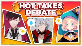 【HOT TAKES】Debating random things with Fulgur and Ver ✨ ☆⭒NIJISANJI EN ✧ Millie Parfait ☆⭒