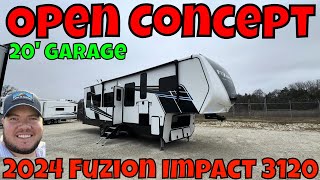 2024 Fuzion Impact 3120 | Open Toy Hauler with 20' Garage! by The RV Hunter 1,752 views 2 weeks ago 14 minutes, 5 seconds
