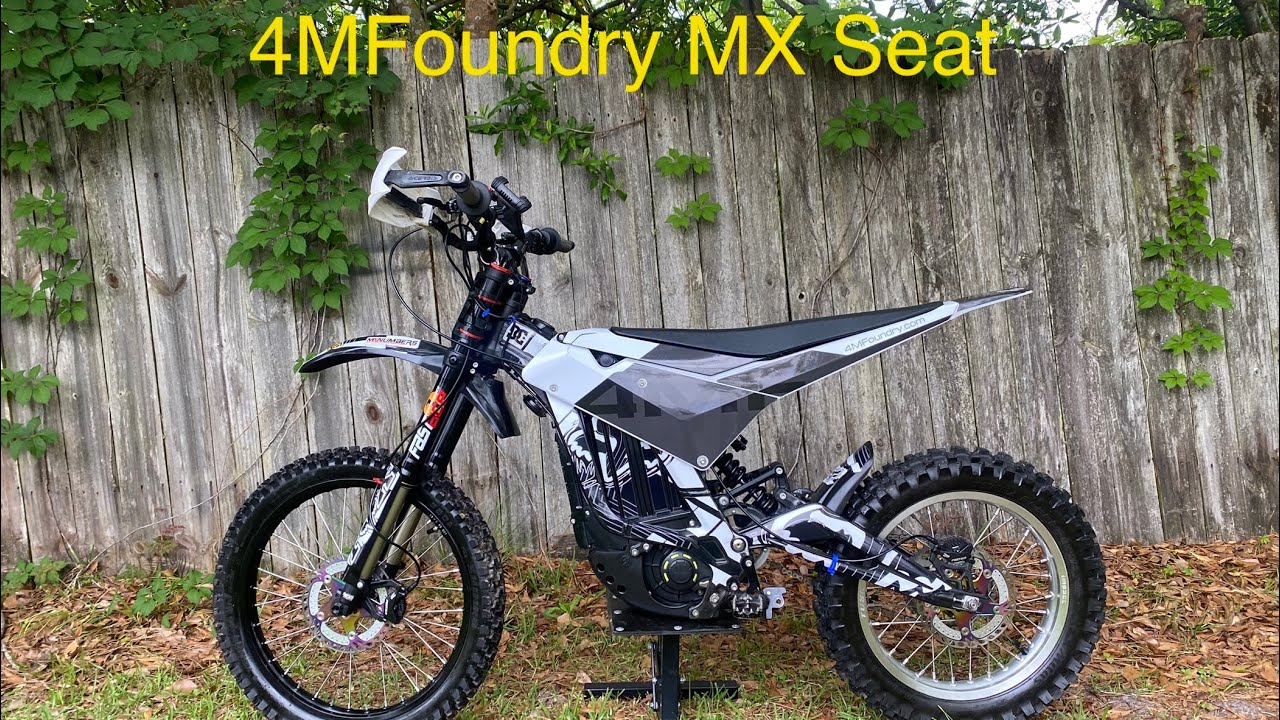 4MFoundry Sur Ron MX Seat Review YouTube