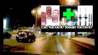 Lowering Springs on Stock Shocks? - Can You? Should You?