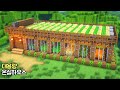 Minecraft How To Build A Large Capacity Greenhouse House 마인크래프트 건축 대용량 온실하우스 만드는 방법 Minecraft How To Build A Large Capacity Greenhouse House 마인크래프트 건축 대용량 온실하우스 만드는 방법