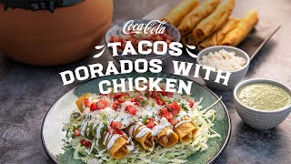 Bibliotaco | Tacos Dorados with Chicken| Coca-Cola®