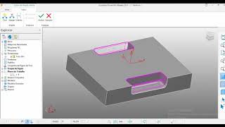 PowerMill 2018 - Usinando Cavidade Aberta com Figura PowerMill 2018 - Usinando Cavidade Aberta com Figura
