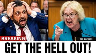 Zoe Lofgren DEMOLISHES Kash Patel in Just 5 Minute - The Epstein Blackbook EXPOSED