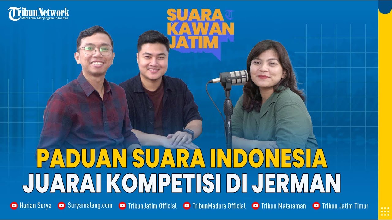 SUARA KAWAN JATIM - Modal Suara, Chandelier Choir Berprestasi Hingga Ke Luar Negeri