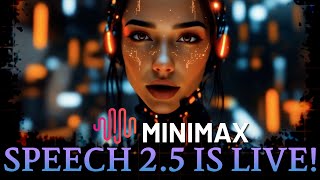 Minimax Audio 2.5 300 Voices, 50 Languages, 1 Click