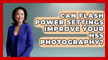 Can Flash Power Settings Improve Your HSS Photography? - Image Review Studio